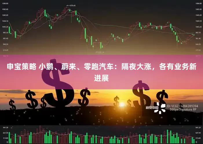申宝策略 小鹏、蔚来、零跑汽车：隔夜大涨，各有业务新进展